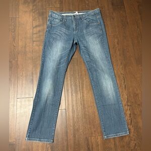 Part Two Enna 123 Straight Leg Jeans Blue Mid-High Rise EU 46 US 14/16